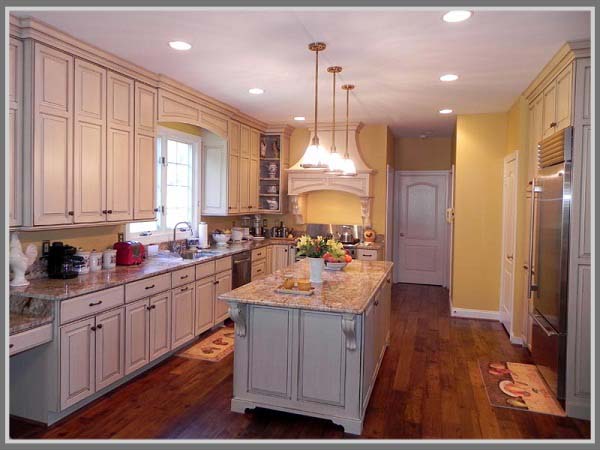 Pencahayaan Di Dapur Bergaya Amerika